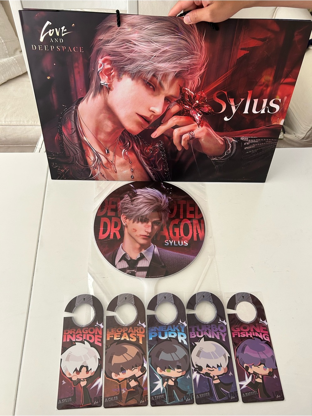 Official Authentic Love And Deepspace AX26 Anime Expo Sylus Exclusive Package